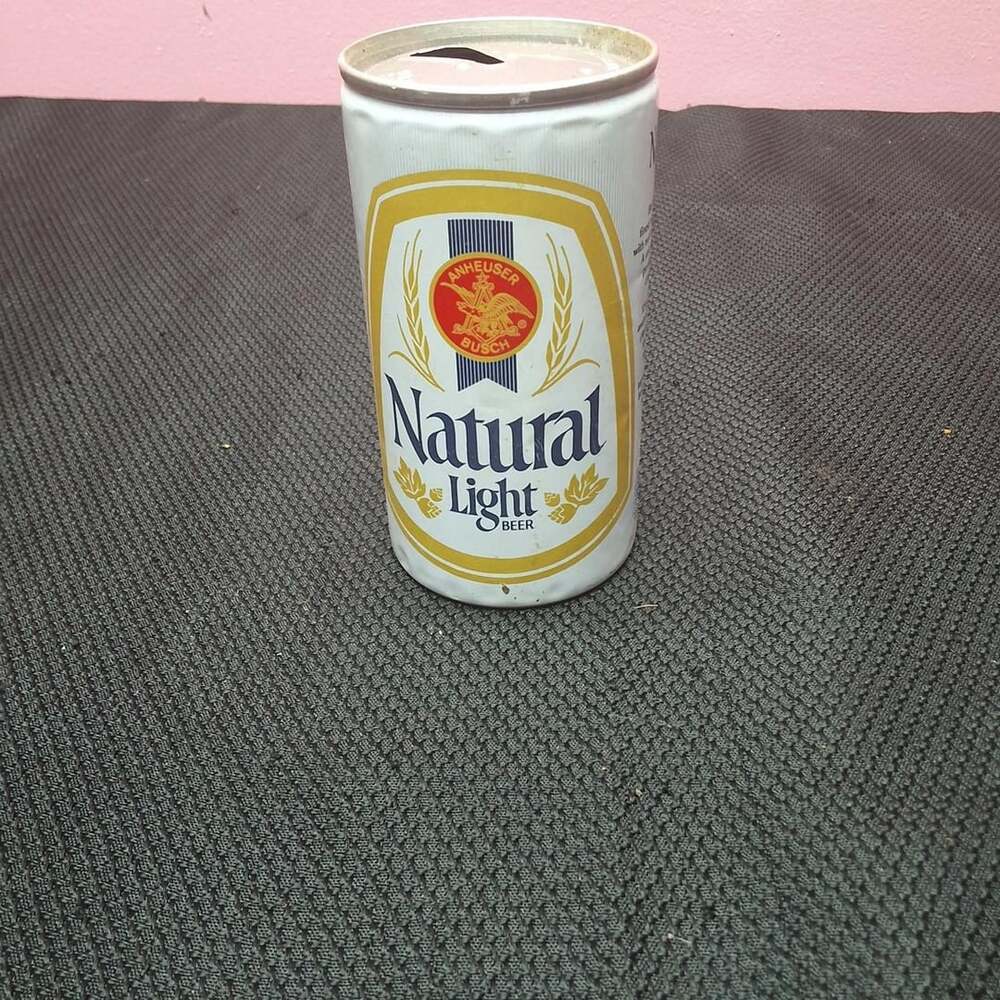 Vintage Natural Light Beer Can 12oz Anheuser Busch